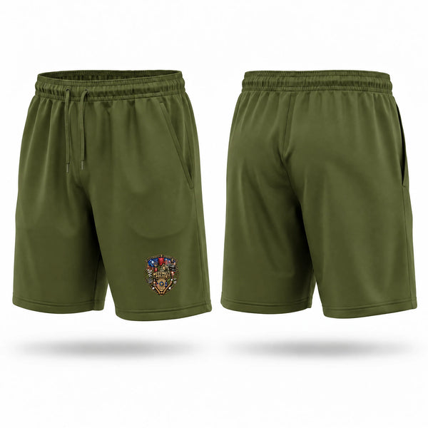 Athletic Shorts With Pockets, McColl Police Department, Police, Teamtime, Team time, sublimation, custom sports apparel, team uniforms, spirit wear, spiritwear, sports uniforms, custom shirts, team store, custom team store, fundraiser sports, apparel fundraiser