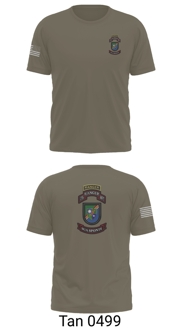 Short Sleeve Performance Shirt, 3rd/75th Ranger Regiment, , Teamtime, Team time, sublimation, custom sports apparel, team uniforms, spirit wear, spiritwear, sports uniforms, custom shirts, team store, custom team store, fundraiser sports, apparel fundraiser