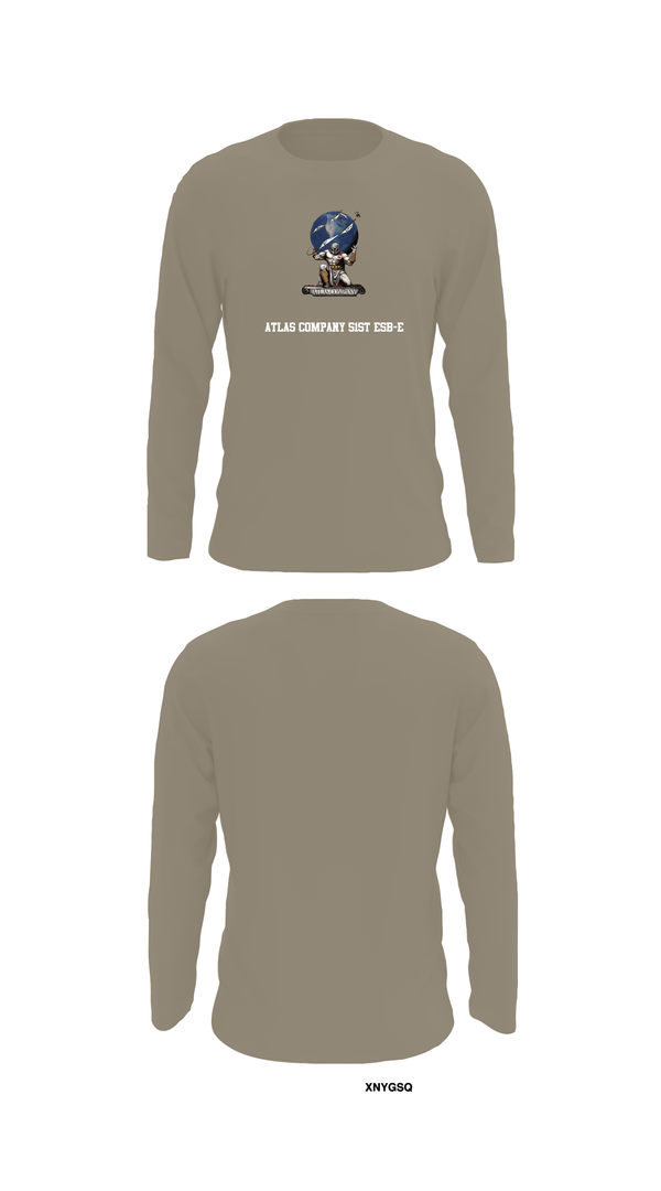 Long Sleeve Performance Shirt, Atlas Company 51st ESB-E, , Teamtime, Team time, sublimation, custom sports apparel, team uniforms, spirit wear, spiritwear, sports uniforms, custom shirts, team store, custom team store, fundraiser sports, apparel fundraiser