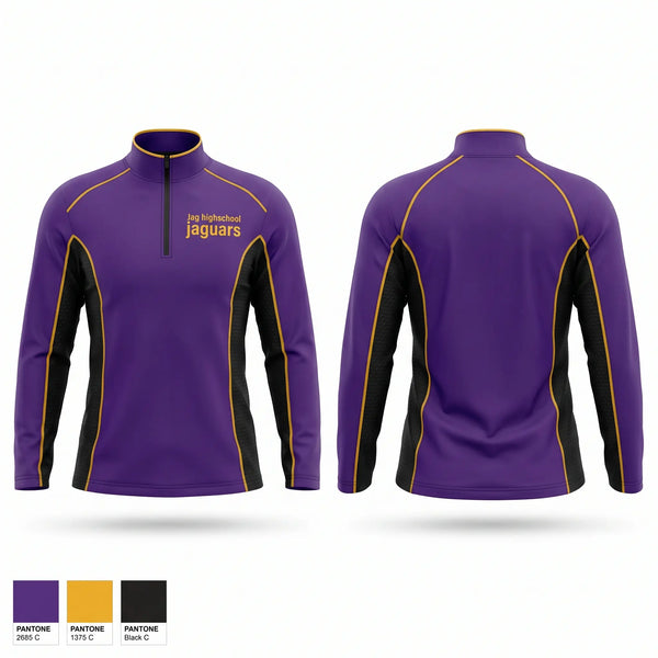 Quarter Zip Jacket, Jag highschool jaguars, Wrestling, Teamtime, Team time, sublimation, custom sports apparel, team uniforms, spirit wear, spiritwear, sports uniforms, custom shirts, team store, custom team store, fundraiser sports, apparel fundraiser