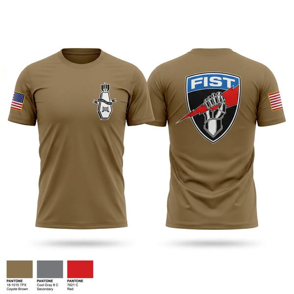 Short Sleeve Performance Shirt, 2-7IN FIST, Army, Teamtime, Team time, sublimation, custom sports apparel, team uniforms, spirit wear, spiritwear, sports uniforms, custom shirts, team store, custom team store, fundraiser sports, apparel fundraiser