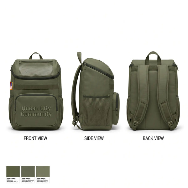 Gear Bag, Queen City Community, Fire Department, Teamtime, Team time, sublimation, custom sports apparel, team uniforms, spirit wear, spiritwear, sports uniforms, custom shirts, team store, custom team store, fundraiser sports, apparel fundraiser