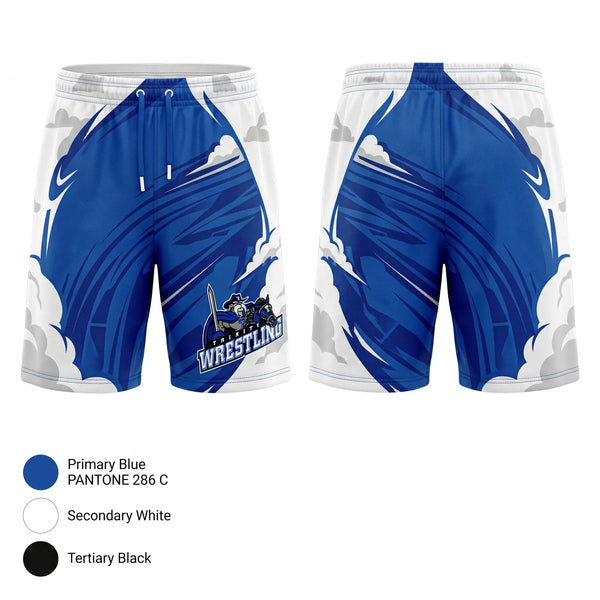 Athletic Shorts With Pockets, Trinity High School Wrestling, Wrestling, Teamtime, Team time, sublimation, custom sports apparel, team uniforms, spirit wear, spiritwear, sports uniforms, custom shirts, team store, custom team store, fundraiser sports, apparel fundraiser