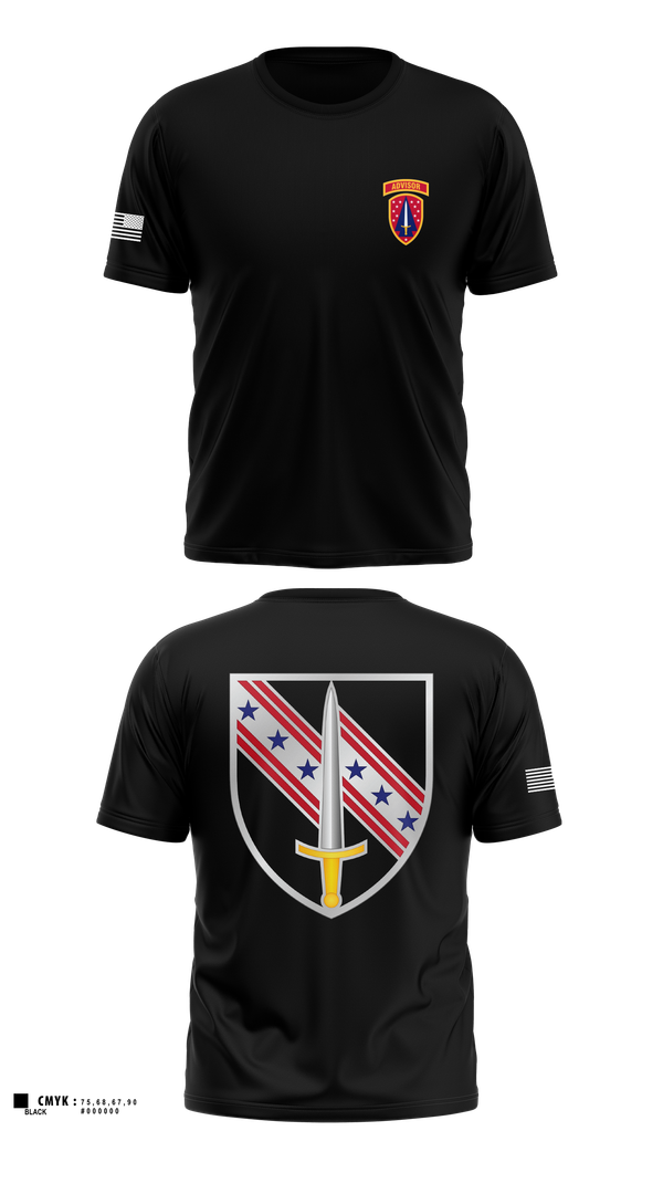 Old School Cotton Feel Shirt, 6/54th SFAB, National Guard, Teamtime, Team time, sublimation, custom sports apparel, team uniforms, spirit wear, spiritwear, sports uniforms, custom shirts, team store, custom team store, fundraiser sports, apparel fundraiser