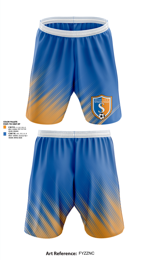 Athletic Shorts With Pockets, Soccer Club Of Springfield, Men's Soccer, Teamtime, Team time, sublimation, custom sports apparel, team uniforms, spirit wear, spiritwear, sports uniforms, custom shirts, team store, custom team store, fundraiser sports, apparel fundraiser