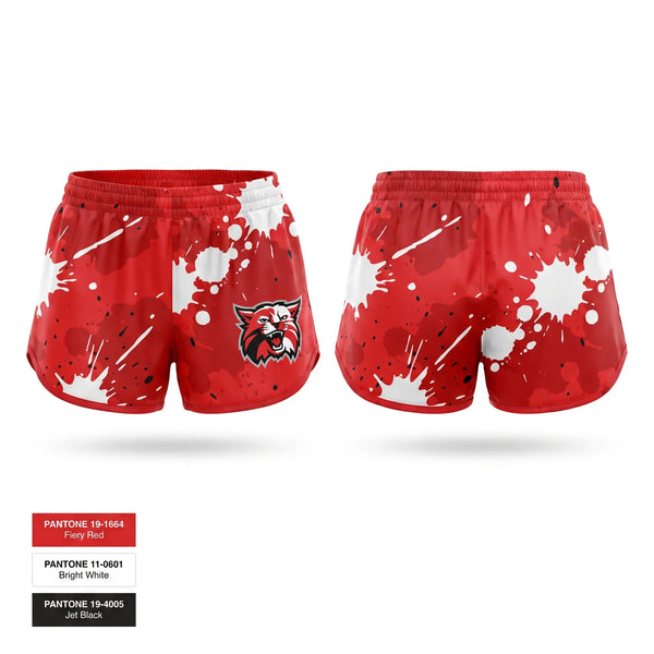 Womens Shorts, Kenton Wildcats, Women's Soccer, Teamtime, Team time, sublimation, custom sports apparel, team uniforms, spirit wear, spiritwear, sports uniforms, custom shirts, team store, custom team store, fundraiser sports, apparel fundraiser