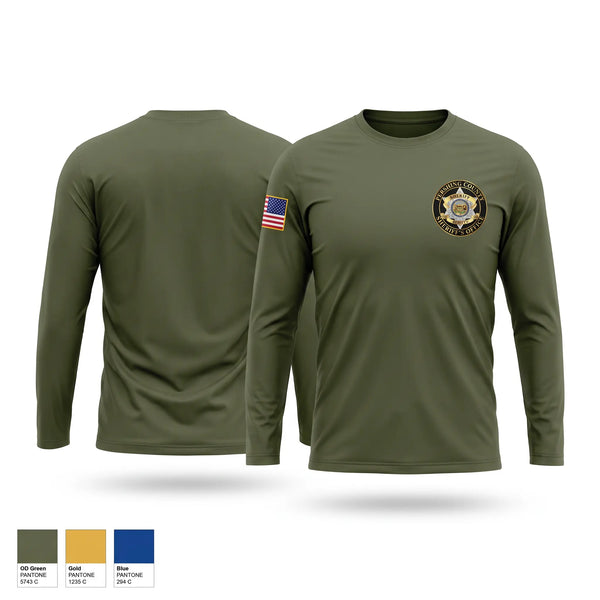 Long Sleeve Performance Shirt, Pershing County Sheriff’s Office, Police, Teamtime, Team time, sublimation, custom sports apparel, team uniforms, spirit wear, spiritwear, sports uniforms, custom shirts, team store, custom team store, fundraiser sports, apparel fundraiser