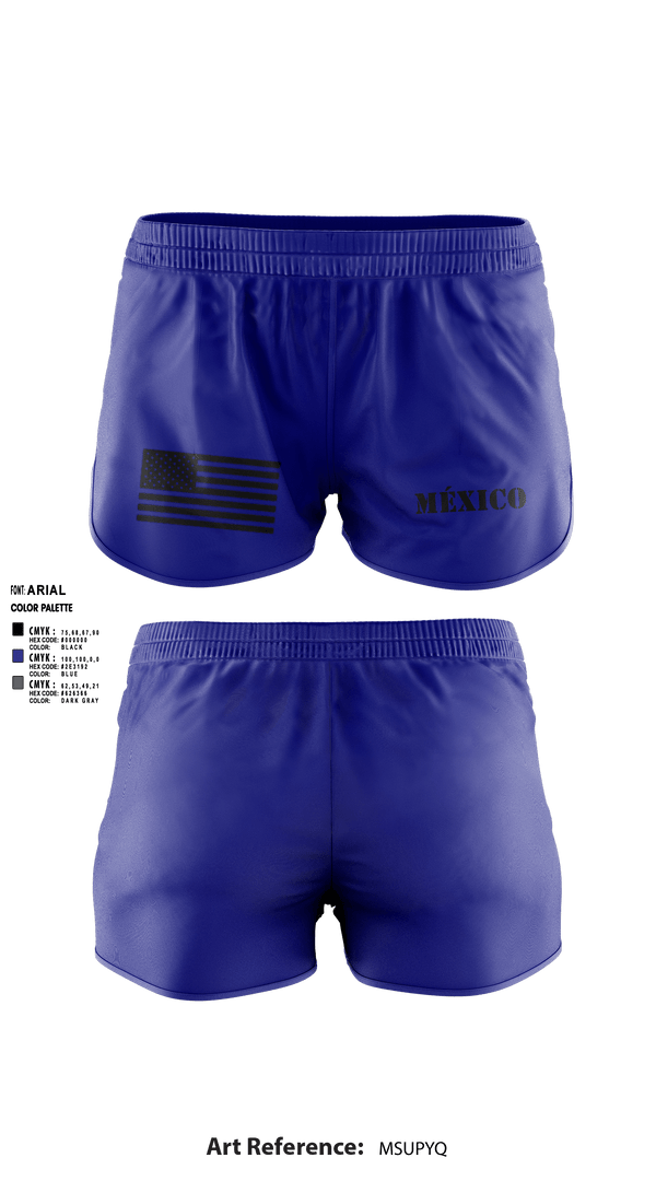 Ranger Panties, México, Army, Teamtime, Team time, sublimation, custom sports apparel, team uniforms, spirit wear, spiritwear, sports uniforms, custom shirts, team store, custom team store, fundraiser sports, apparel fundraiser