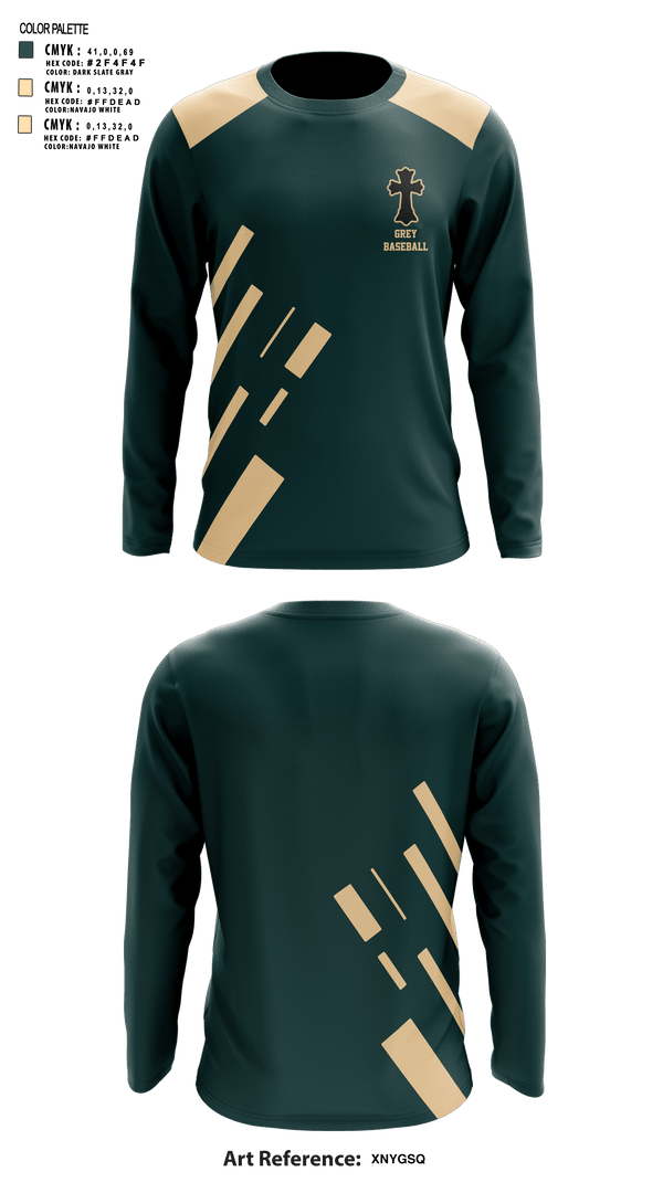 Long Sleeve Performance Shirt, grey, Baseball, Teamtime, Team time, sublimation, custom sports apparel, team uniforms, spirit wear, spiritwear, sports uniforms, custom shirts, team store, custom team store, fundraiser sports, apparel fundraiser