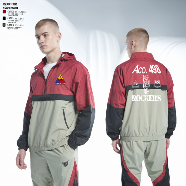 Windbreaker, 498th SUP BN 2AD (FWD), Army, Teamtime, Team time, sublimation, custom sports apparel, team uniforms, spirit wear, spiritwear, sports uniforms, custom shirts, team store, custom team store, fundraiser sports, apparel fundraiser