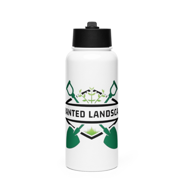 Enchanted Landscaping 28975872 Stainless Steel Water Bottle with a Straw Lid