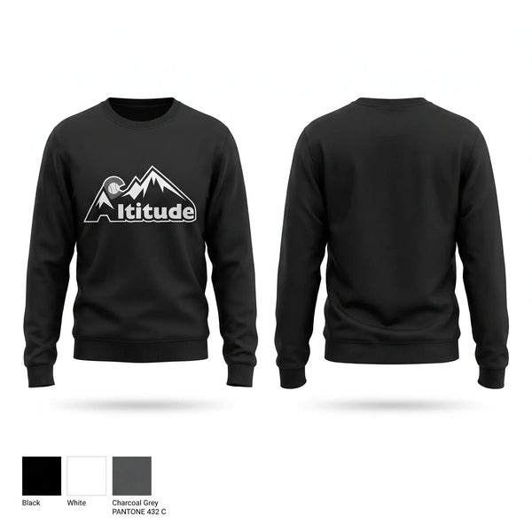 Crew Neck Sweatshirt, CO Altitude Hull, Softball, Teamtime, Team time, sublimation, custom sports apparel, team uniforms, spirit wear, spiritwear, sports uniforms, custom shirts, team store, custom team store, fundraiser sports, apparel fundraiser