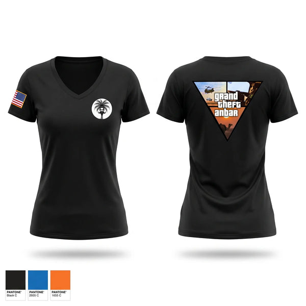 Womens Short Sleeve Vneck Shirt, 3rd, Army, Teamtime, Team time, sublimation, custom sports apparel, team uniforms, spirit wear, spiritwear, sports uniforms, custom shirts, team store, custom team store, fundraiser sports, apparel fundraiser