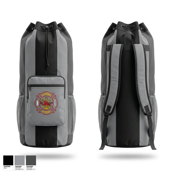 Gear Bag, Atmore Fire Department, Fire Department, Teamtime, Team time, sublimation, custom sports apparel, team uniforms, spirit wear, spiritwear, sports uniforms, custom shirts, team store, custom team store, fundraiser sports, apparel fundraiser