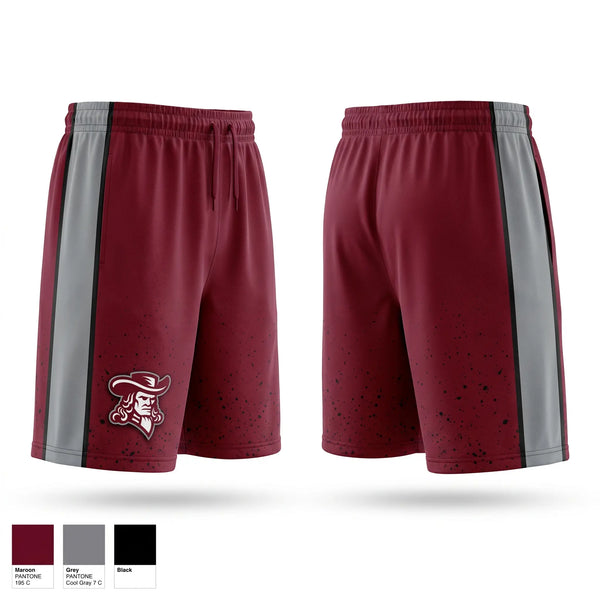 Athletic Shorts With Pockets, Orchard Park Quakers Baseball, Baseball, Teamtime, Team time, sublimation, custom sports apparel, team uniforms, spirit wear, spiritwear, sports uniforms, custom shirts, team store, custom team store, fundraiser sports, apparel fundraiser