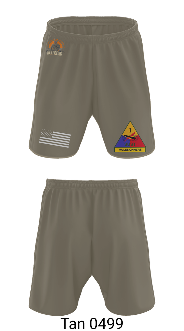 Athletic Shorts With Pockets, 261st War Pigeons, Army, Teamtime, Team time, sublimation, custom sports apparel, team uniforms, spirit wear, spiritwear, sports uniforms, custom shirts, team store, custom team store, fundraiser sports, apparel fundraiser