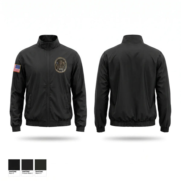 Windbreaker, Immigration and Customs Enforcement Charleston SC, Police, Teamtime, Team time, sublimation, custom sports apparel, team uniforms, spirit wear, spiritwear, sports uniforms, custom shirts, team store, custom team store, fundraiser sports, apparel fundraiser