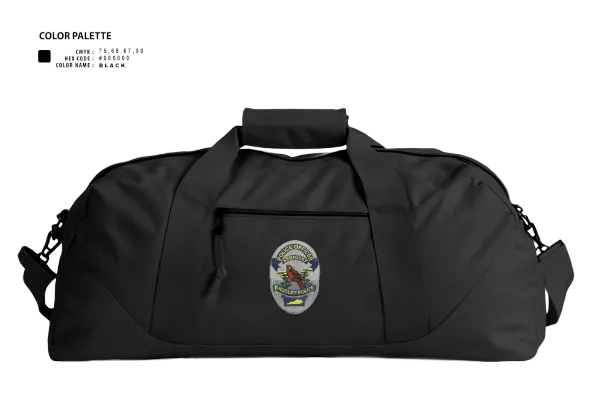 Duffle Bag, Radcliff Police Department, , Teamtime, Team time, sublimation, custom sports apparel, team uniforms, spirit wear, spiritwear, sports uniforms, custom shirts, team store, custom team store, fundraiser sports, apparel fundraiser