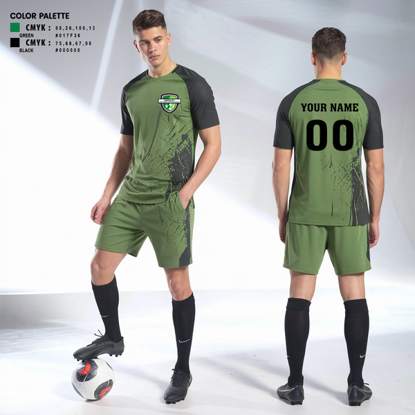 Short Sleeve Performance Shirt, Crowley Independent Soccer Association, Men's Soccer, Teamtime, Team time, sublimation, custom sports apparel, team uniforms, spirit wear, spiritwear, sports uniforms, custom shirts, team store, custom team store, fundraiser sports, apparel fundraiser