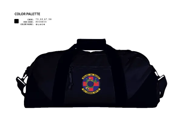Duffle Bag, 59th Surgical Operations Squadron, Air Force, Teamtime, Team time, sublimation, custom sports apparel, team uniforms, spirit wear, spiritwear, sports uniforms, custom shirts, team store, custom team store, fundraiser sports, apparel fundraiser