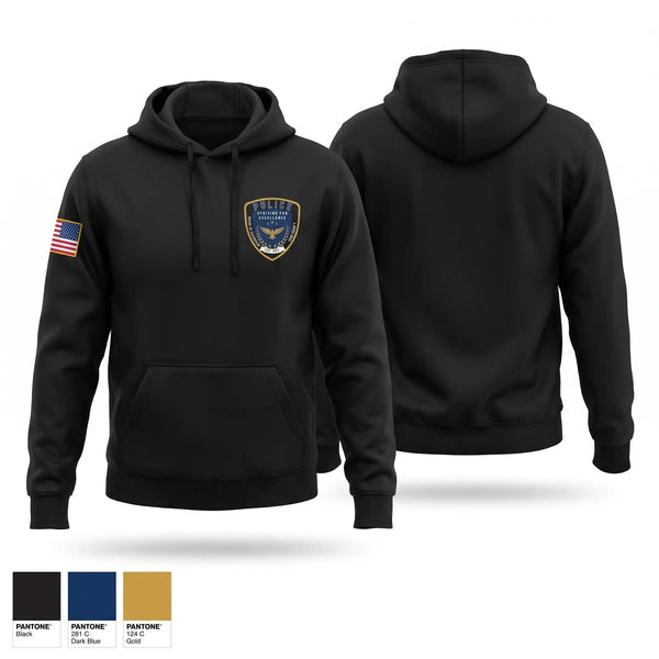 Hoodie, Bibb County BOE Police Department, Police, Teamtime, Team time, sublimation, custom sports apparel, team uniforms, spirit wear, spiritwear, sports uniforms, custom shirts, team store, custom team store, fundraiser sports, apparel fundraiser