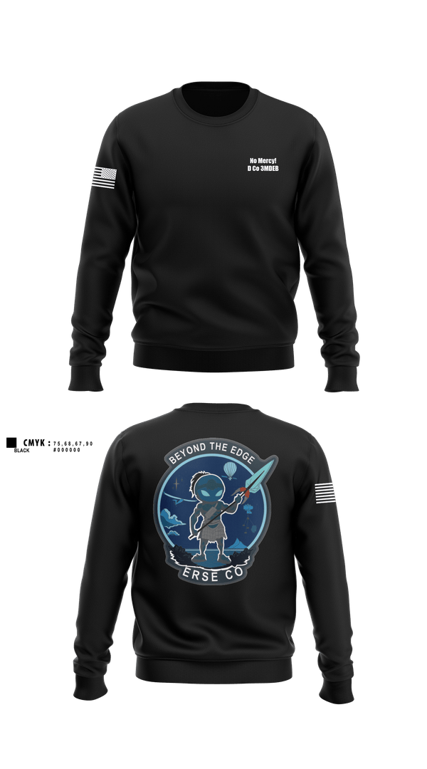 Crew Neck Sweatshirt, ERSE Company, Army, Teamtime, Team time, sublimation, custom sports apparel, team uniforms, spirit wear, spiritwear, sports uniforms, custom shirts, team store, custom team store, fundraiser sports, apparel fundraiser