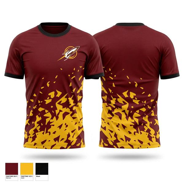 Soft Poly Tee Cotton Like Feel, Berne Union, Track & Field, Teamtime, Team time, sublimation, custom sports apparel, team uniforms, spirit wear, spiritwear, sports uniforms, custom shirts, team store, custom team store, fundraiser sports, apparel fundraiser