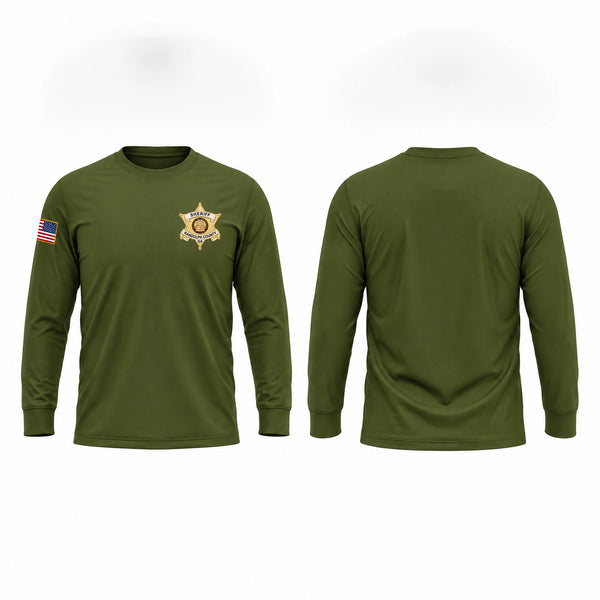 Long Sleeve Performance Shirt, Randolph County Sheriff’s Office, Police, Teamtime, Team time, sublimation, custom sports apparel, team uniforms, spirit wear, spiritwear, sports uniforms, custom shirts, team store, custom team store, fundraiser sports, apparel fundraiser