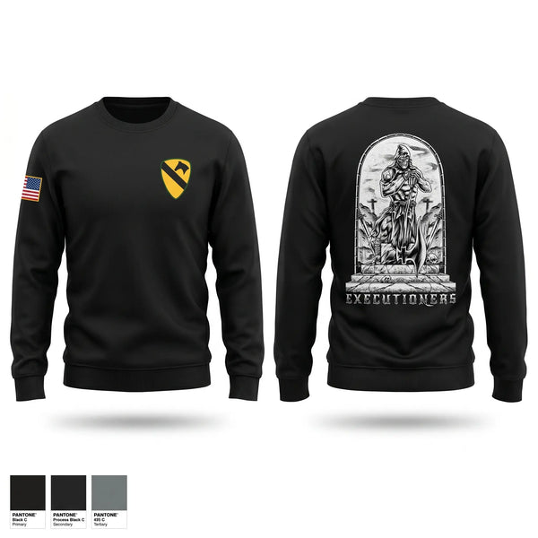 Crew Neck Sweatshirt, Executioners, Army, Teamtime, Team time, sublimation, custom sports apparel, team uniforms, spirit wear, spiritwear, sports uniforms, custom shirts, team store, custom team store, fundraiser sports, apparel fundraiser