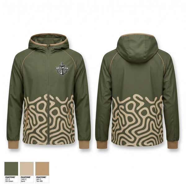 Windbreaker, Braman Jiu Jitsu, , Teamtime, Team time, sublimation, custom sports apparel, team uniforms, spirit wear, spiritwear, sports uniforms, custom shirts, team store, custom team store, fundraiser sports, apparel fundraiser