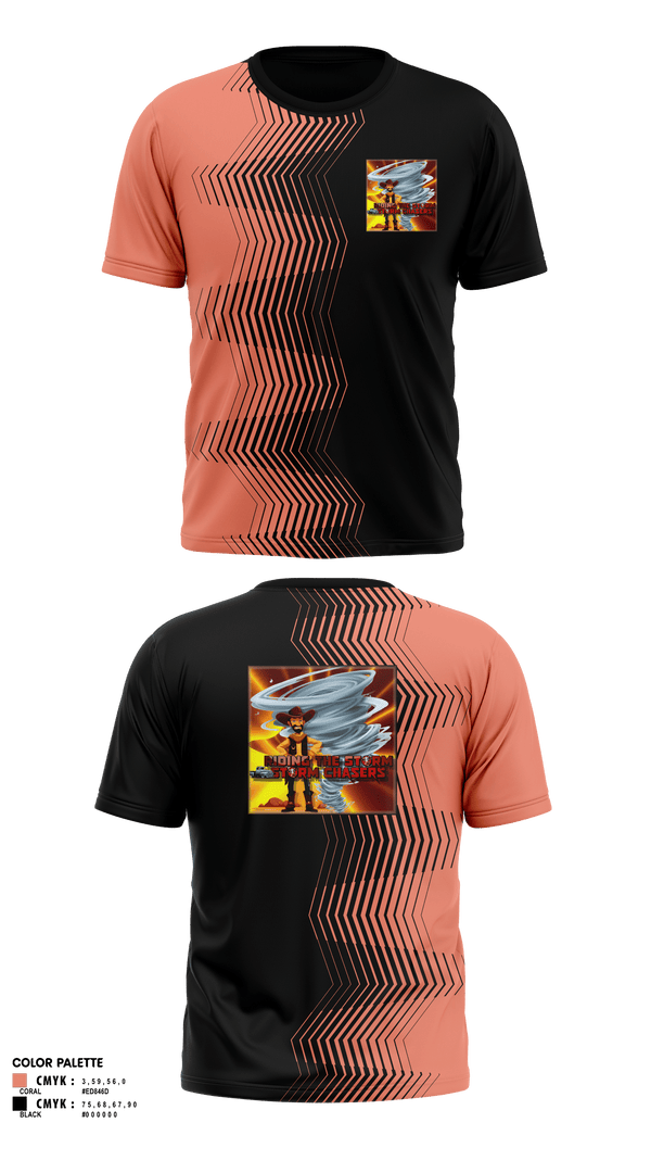 Short Sleeve Performance Shirt, Ride The Storm Storm Chasers, , Teamtime, Team time, sublimation, custom sports apparel, team uniforms, spirit wear, spiritwear, sports uniforms, custom shirts, team store, custom team store, fundraiser sports, apparel fundraiser