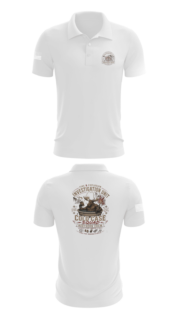 Short Sleeve Performance Polo, FMO- North, Police, Teamtime, Team time, sublimation, custom sports apparel, team uniforms, spirit wear, spiritwear, sports uniforms, custom shirts, team store, custom team store, fundraiser sports, apparel fundraiser