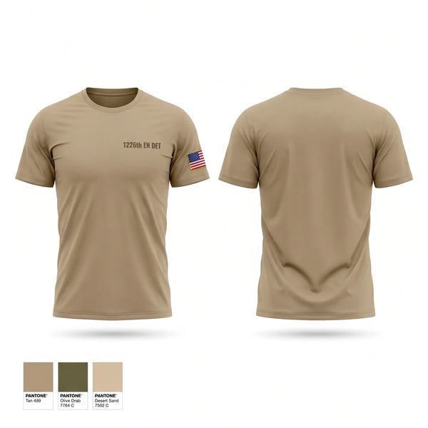Short Sleeve Performance Shirt, 1226th EN DET, Army, Teamtime, Team time, sublimation, custom sports apparel, team uniforms, spirit wear, spiritwear, sports uniforms, custom shirts, team store, custom team store, fundraiser sports, apparel fundraiser