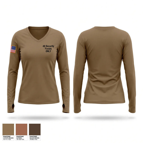 Old School Cotton Feel Shirt, 49 Security Forces, Air Force, Teamtime, Team time, sublimation, custom sports apparel, team uniforms, spirit wear, spiritwear, sports uniforms, custom shirts, team store, custom team store, fundraiser sports, apparel fundraiser