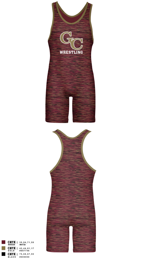 Wrestling Singlet, George County, Wrestling, Teamtime, Team time, sublimation, custom sports apparel, team uniforms, spirit wear, spiritwear, sports uniforms, custom shirts, team store, custom team store, fundraiser sports, apparel fundraiser
