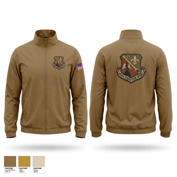 Windbreaker, 159 Fighter Wing Fuel Shop, National Guard, Teamtime, Team time, sublimation, custom sports apparel, team uniforms, spirit wear, spiritwear, sports uniforms, custom shirts, team store, custom team store, fundraiser sports, apparel fundraiser