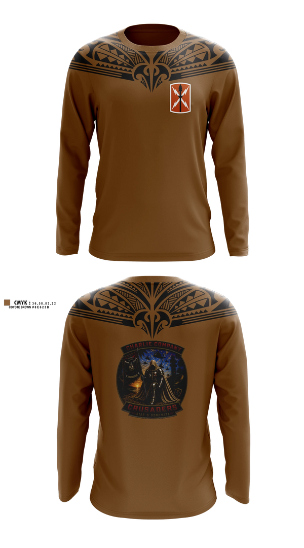 Long Sleeve Performance Shirt, Crusaders, Army, Teamtime, Team time, sublimation, custom sports apparel, team uniforms, spirit wear, spiritwear, sports uniforms, custom shirts, team store, custom team store, fundraiser sports, apparel fundraiser