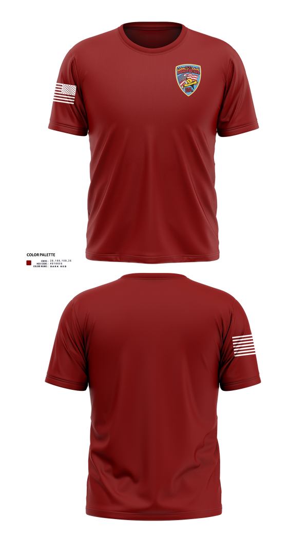 Old School Cotton Feel Shirt, St. Boni, Fire Department, Teamtime, Team time, sublimation, custom sports apparel, team uniforms, spirit wear, spiritwear, sports uniforms, custom shirts, team store, custom team store, fundraiser sports, apparel fundraiser
