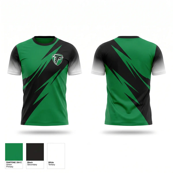 Soft Poly Tee Cotton Like Feel, BU13 Rush-Henrietta Falcons, Men's Soccer, Teamtime, Team time, sublimation, custom sports apparel, team uniforms, spirit wear, spiritwear, sports uniforms, custom shirts, team store, custom team store, fundraiser sports, apparel fundraiser