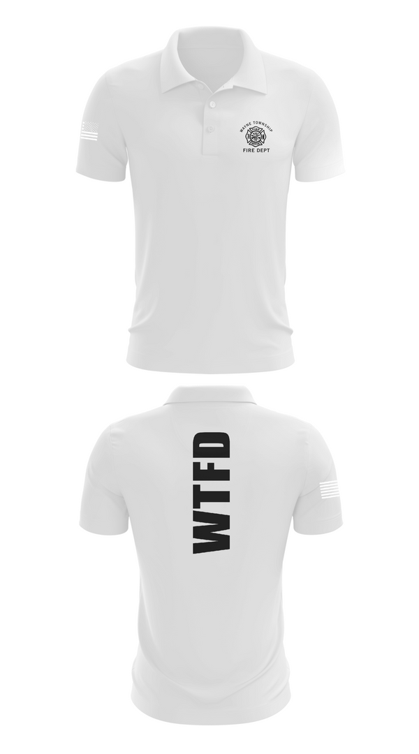 Short Sleeve Performance Polo, Wayne Twp / Grass Creek Fire Dept, Fire Department, Teamtime, Team time, sublimation, custom sports apparel, team uniforms, spirit wear, spiritwear, sports uniforms, custom shirts, team store, custom team store, fundraiser sports, apparel fundraiser