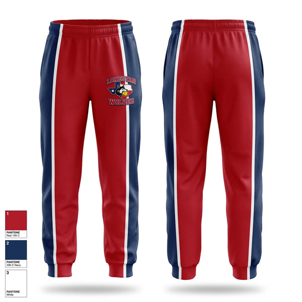 Sweatpants, Lonestar Wolves, Softball, Teamtime, Team time, sublimation, custom sports apparel, team uniforms, spirit wear, spiritwear, sports uniforms, custom shirts, team store, custom team store, fundraiser sports, apparel fundraiser
