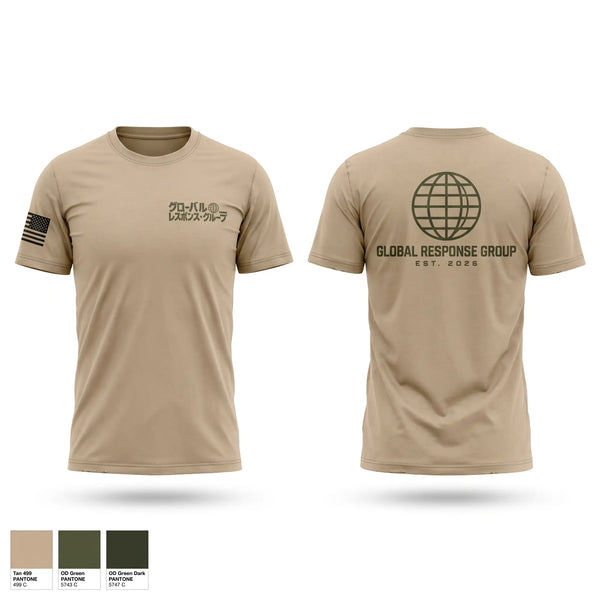 Old School Cotton Feel Shirt, Global Response Group, Army, Teamtime, Team time, sublimation, custom sports apparel, team uniforms, spirit wear, spiritwear, sports uniforms, custom shirts, team store, custom team store, fundraiser sports, apparel fundraiser