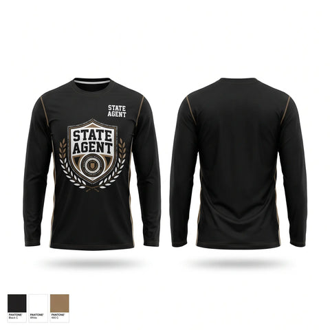 Long Sleeve Performance Shirt, State agent, , Teamtime, Team time, sublimation, custom sports apparel, team uniforms, spirit wear, spiritwear, sports uniforms, custom shirts, team store, custom team store, fundraiser sports, apparel fundraiser