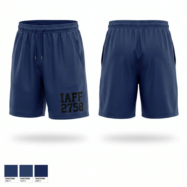 Athletic Shorts With Pockets, IAFF 2758, Fire Department, Teamtime, Team time, sublimation, custom sports apparel, team uniforms, spirit wear, spiritwear, sports uniforms, custom shirts, team store, custom team store, fundraiser sports, apparel fundraiser