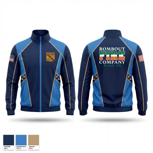 Windbreaker, Rombout Fire Company, Fire Department, Teamtime, Team time, sublimation, custom sports apparel, team uniforms, spirit wear, spiritwear, sports uniforms, custom shirts, team store, custom team store, fundraiser sports, apparel fundraiser