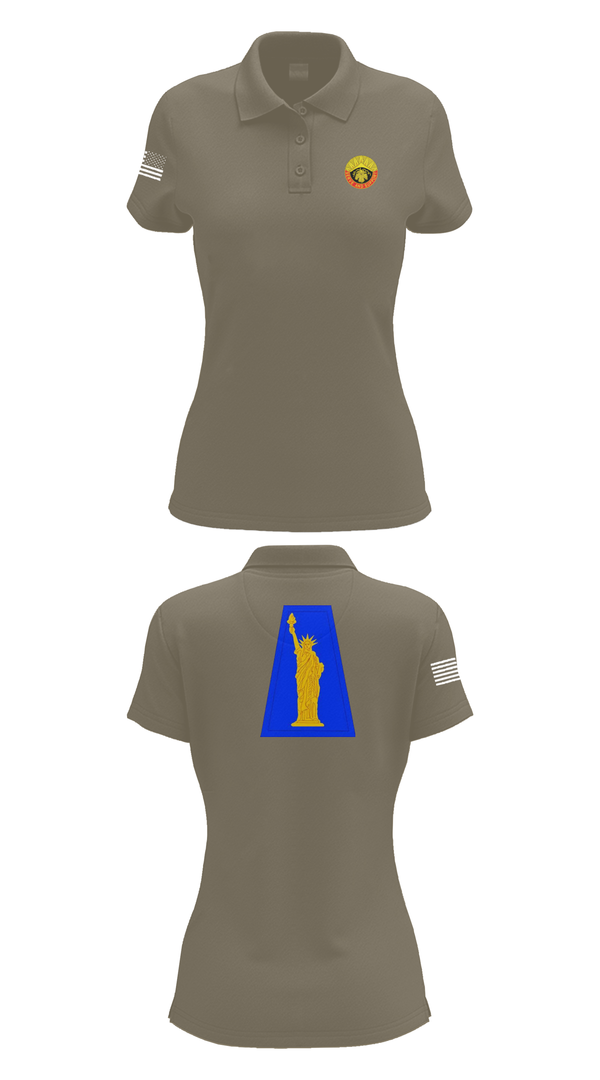 Womens Short Sleeve Performance Polo, 389th CSSB, , Teamtime, Team time, sublimation, custom sports apparel, team uniforms, spirit wear, spiritwear, sports uniforms, custom shirts, team store, custom team store, fundraiser sports, apparel fundraiser