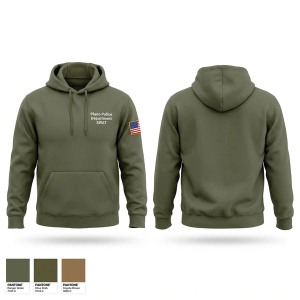 Hoodie, Plano Police Department SWAT, Police, Teamtime, Team time, sublimation, custom sports apparel, team uniforms, spirit wear, spiritwear, sports uniforms, custom shirts, team store, custom team store, fundraiser sports, apparel fundraiser