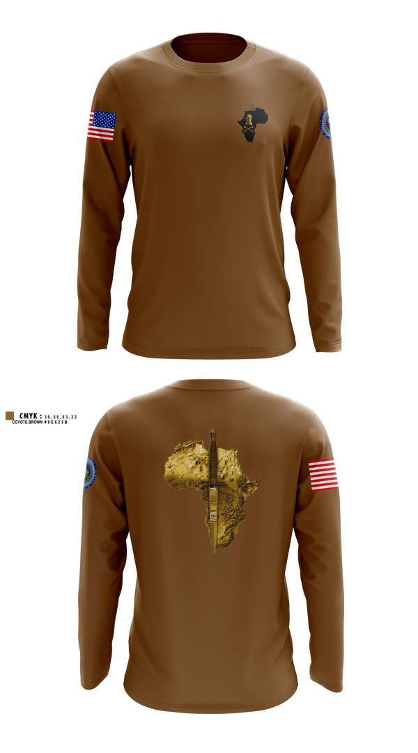 Long Sleeve Performance Shirt, ACJ2X, Army, Teamtime, Team time, sublimation, custom sports apparel, team uniforms, spirit wear, spiritwear, sports uniforms, custom shirts, team store, custom team store, fundraiser sports, apparel fundraiser