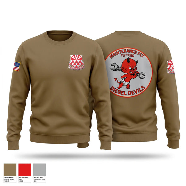 Crew Neck Sweatshirt, 919TH CEC, Army, Teamtime, Team time, sublimation, custom sports apparel, team uniforms, spirit wear, spiritwear, sports uniforms, custom shirts, team store, custom team store, fundraiser sports, apparel fundraiser