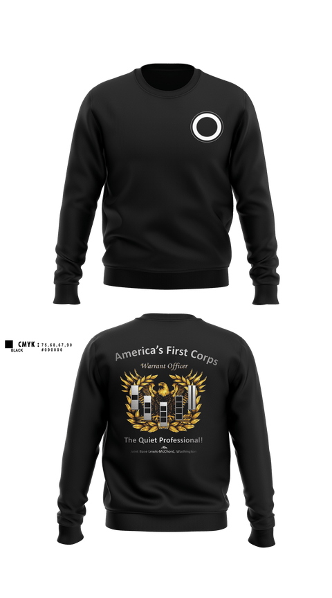 Crew Neck Sweatshirt, I Corps HHBN, Army, Teamtime, Team time, sublimation, custom sports apparel, team uniforms, spirit wear, spiritwear, sports uniforms, custom shirts, team store, custom team store, fundraiser sports, apparel fundraiser